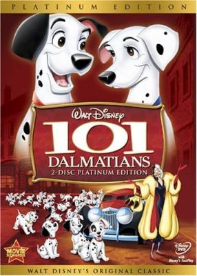101斑点狗/one hundred and one dalmatians.1961电影海报