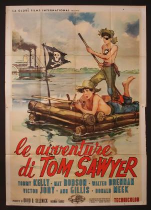 汤姆历险记/the adventures of tom sawyer电 影海报